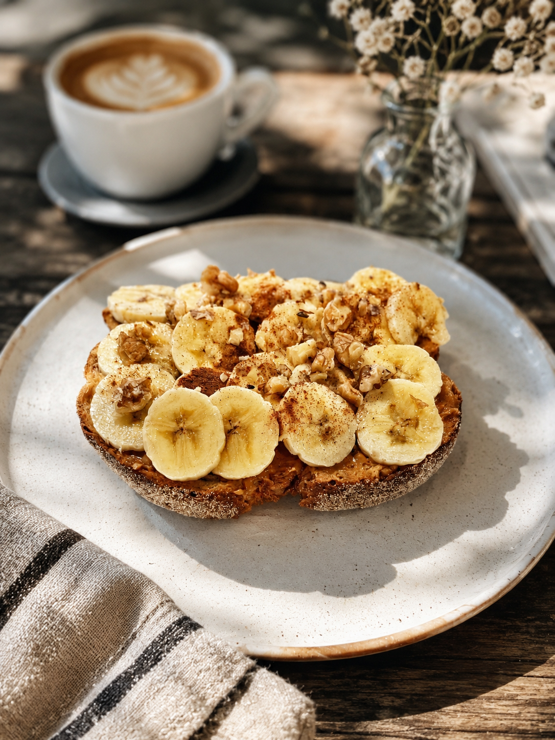 Café-Style High Protein Toast