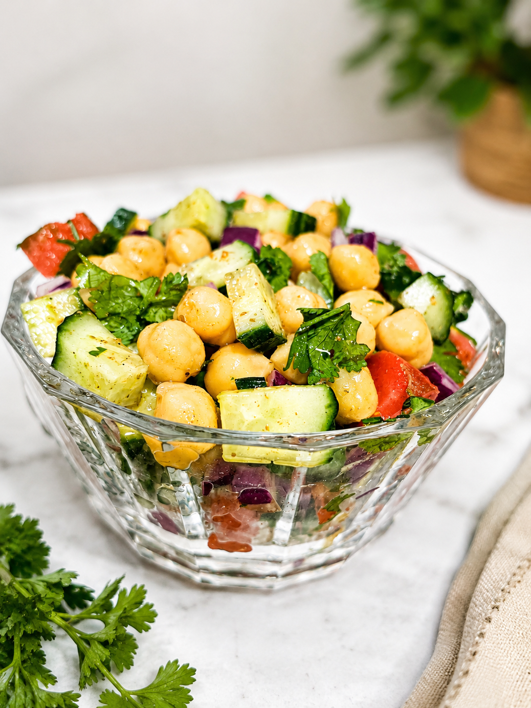 Quick and easy healthy salad